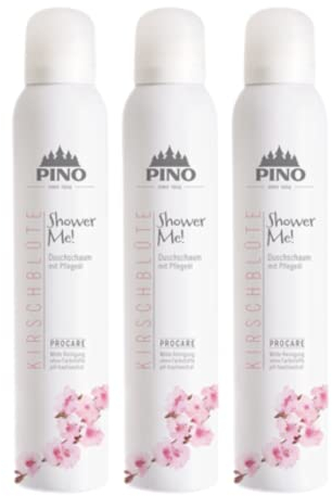 Pino Shower Me Duschschaum Kirschbl?te 3 x 200 ml