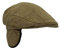 WALKER AND HAWKES Unisex Schiebermütze mit Ohrenklappen - Tweed - Helles Salbeigrün - L (59cm)