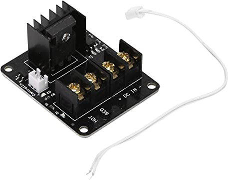 3D-Drucker Hotbed MOSFET Erweiterungsmodul inkl. 2-poligem Kabel Anet A8 A6 A2 kompatibel schwarz