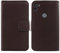 Cheshaoping Echt Leder Tasche Für Gigaset GS5 Senior / GS5 Lite/Volla Phone 22 TPU Silikon Hülle Handy Flip Lederhülle Handyhülle Brieftasche Kartenfächer Schutz Premium Case Cover Etui (Dark Braun)