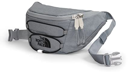 The North FACE Lendenwirbeltasche, PFAS-frei, Mid Grey Dark Heather/TNF Black, Einheitsgröße, Lendenwirbeltasche