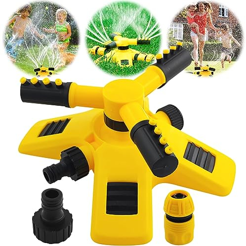 Wasserspielzeug Kinder Outdoor Wassersprinkler Garten Kinder Wasserblume Kinder Sprinkler Twister Splash Wasser Wasserfontäne Rasensprenger Sommer Sprinkler für Junge und Mädchen 3 4 5 6 7 8 Jahre