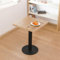 Mingone Table à Manger en Bois Table Carrée Design Petite Table de Cuisine 2-4 Personnes Dining Table pour Salle à Manger Salon Balcon, Carrée 60×60cm