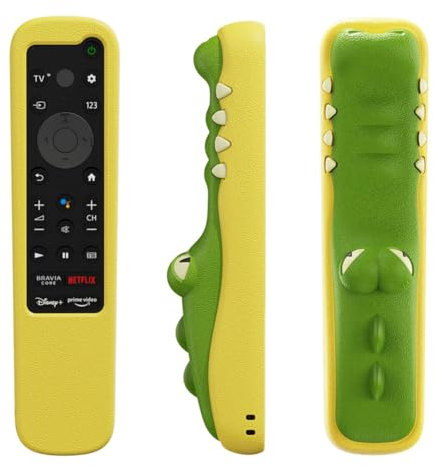 TV Custodia in Silicone per Sony Custodia RMF-TX800P TX800U TX800C TX900U TX900C TX900P Per Sony XR X95K X90K A80K 4K OLED TV Telecomando Silicone Copertura Luminosa (coccodrillo)