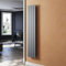 SUNXURY Radiatore piatto, colore antracite, 1800 x 311 mm, radiatore per bagno, design verticale, monostrato, radiatore a pannello, radiatore da bagno, collegamento centrale