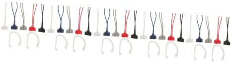Hemobllo 5juegos Cuerda Antipérdida Magnética para Auriculares Inalámbricos Lanyard Ganchos para Deportes y Uso Diario