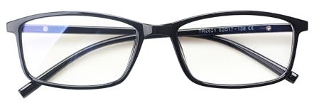 BlueShield Optics® - Blue Light Blocking Computer/Gaming Glasses, Anti-Fatigue Eyewear, Blue Light Filter Lenses, Unisex for Women and Men - Premium Magnetic Case & Accessories (Rectangle)