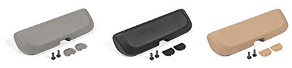 JAFYLO Auto-Sonnenbrillenhalter, Brillenetui, Aufbewahrungsbox, for Porsche, for CAYENNE, Auto-Sonnenblenden-Brillenetui, Brillenaufbewahrungshalter Sonnenbrillenhalter fürs Auto(2011 2017 Black)