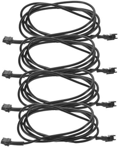 iplusmile 4-poliges Verlängerungskabel Für Neon Lichtleisten Auto PVC Flexibel Langlebig Kompatibel Für Led Streifen Beleuchtung