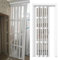 Porte Accordéon Interieur Porte Pliante de Séparation de Pièce avec Poignée Et Quincaillerie, Porte Temporaire Peu Encombrante/ Porte Accordéon Intérieure, Porte de Placard Pliante pour Appartement(64