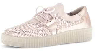 Gabor Damen Low-Top Sneaker, Frauen Halbschuhe,schnürschuhe,schnürer,straßenschuhe,Strassenschuhe,Sportschuhe,Rouge,44 EU / 9.5 UK