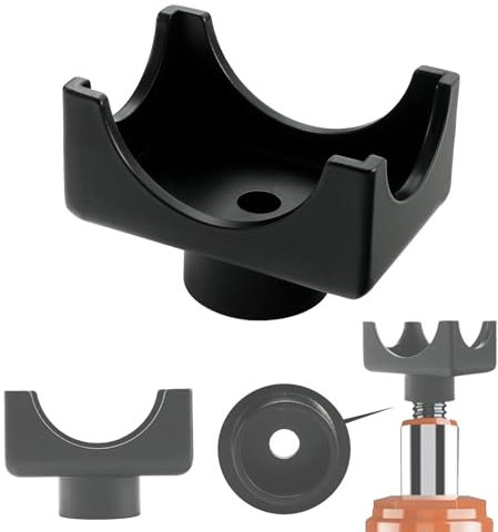 Bottle Jack Axle Adapter Lifting Saddle for 2”,3,4 Round Axle Tube & 2” Square Axle Tube,Bottle Jack Adapter Jack Axle Saddle for Within 1.5 Jack Lifting Platform,for Garage,Farm,Ranch,Trailer,RV.