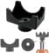 Bottle Jack Axle Adapter Lifting Saddle for 2”,3,4 Round Axle Tube & 2” Square Axle Tube,Bottle Jack Adapter Jack Axle Saddle for Within 1.5 Jack Lifting Platform,for Garage,Farm,Ranch,Trailer,RV.