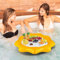 Vintix Aufblasbarer Getränkehalter, Sunny Design Premium Pool-Tablett 2 in1 Aufblasbar Poolbar + Spiel Tisch Schwimmend Pool-Eisbar aufblasbar Luftmatratze Getränke Schwimmring Flaschenhalter