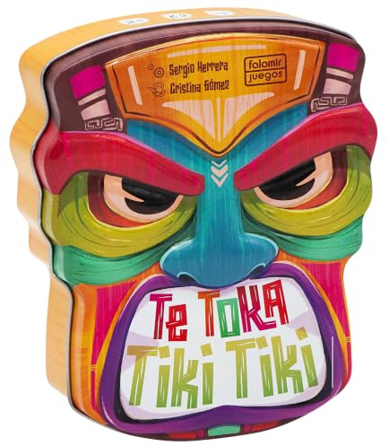 Te Toka Tiki Tiki – Juego de Mesa Tribal de Velocidad, Risas y Reflejos | para Niños a Partir de 6 años, Familias y Fiestas | Diversión para 2 a 6 Jugadores