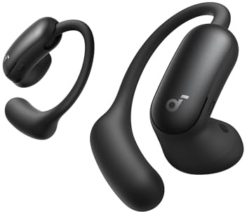 soundcore AeroFit 2 Pro by Anker, 2-in-1 Hybrid Earbuds with Awareness Mode and Focus Mode, Bluetooth 6.1, Hi-Res, LDAC, Spatial Audio, Al Clear Phone Calls, IP55 (Renewed)