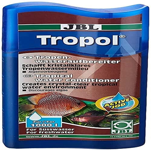 JBL Tropol 23067 Tropen-Wasseraufbereiter für Süßwasser Aquarien, 250 ml