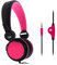 T'nB - Casque Filaire Jack 3.5mm Collection BE Color - Noir/Rose