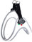 Tre Ponti Easy Fit Classic Neon Geschirr mit Klickverschluss weiß 33-37 cm bis 5 kg