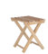 Aranaz Hocker, Buchenholz, 33 x 25 x 36 cm