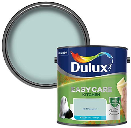Dulux Easycare Kitchen Matt Emulsion Paint - Mint Macaroon - 2.5L