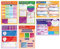 Daydream Education Poster „Psychological Investigations“, Psychologieposter für das Klassenzimmer, Hochglanzpapier, 850 x 594 mm (A1), 6 Stück