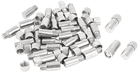 sourcing map 30stk. Regalbodenträger Bodenträger Regalträger Regal Halter Schrank Stützstifte Bodenträger 8mm Durchmesser