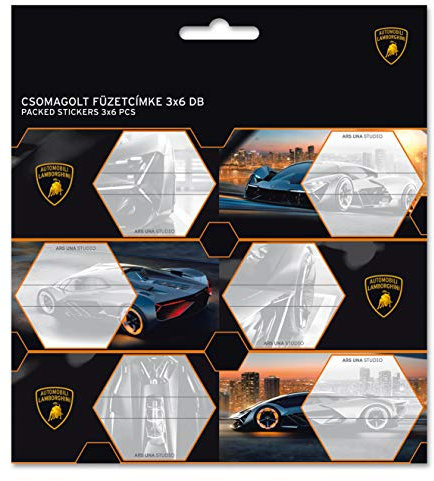 Lamborghinii Etiketten Kinder Stickers Aufkleber 18 Stück
