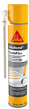 SikaBond FoamFix+ Polyurethanschaum zum Verkleben von Dämmplatten - 750ml