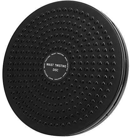 Ongoion Domestic Bodytwister, multifunktionales Schlankheitsgerät, Sport-Fitnessgerät, rutschfestes, verdicktes Design, verdrehte Taillenscheibe, für drinnen und draußen (schwarz)