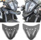 Motorrad Scheinwerfer Vorderrad Kotflügel Schnabelverlängerung Nasenkegelschutz Extender Abdeckung Motorhaubenhalterung Verkleidung für 390 Adv (2019-2023) 790 Adventure 2019-2021 (Schwarz)