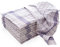 10-er Set Halbleinen Geschirrtücher | Küchentücher | Geschirrhandtücher aus 50% Baumwolle & 50% Leinen | ÖKO-TEX Standard geprüft | Premium-Qualität (Blau-Weiss, 50 x 70 cm)