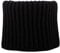 Chapeau cache-cou 30% cachemire 70% laine mérinos d'hiver homme femme, Noir , Taille Unique