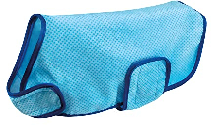 Nobby Hunde-Kühljacke Light - Ultraleicht - sauffähiges Eva Gewebe - einfach Wasser einfüllen