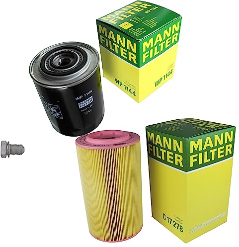 EISENFELS Filter Set Inspektionspaket erstellt mit MANN-FILTER Ölfilter WP 1144, Luftfilter C 17 278, Verschlussschraube