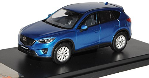 Ixo Mazda CX-5 Blau SUV Ab 2011 1/43 PremiumX Modell Auto mit individiuellem Wunschkennzeichen