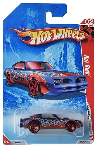 Hot Wheels Hot Bird Race World Vulkan '10 2/4 [Blau mit roten Flammen] 210/240