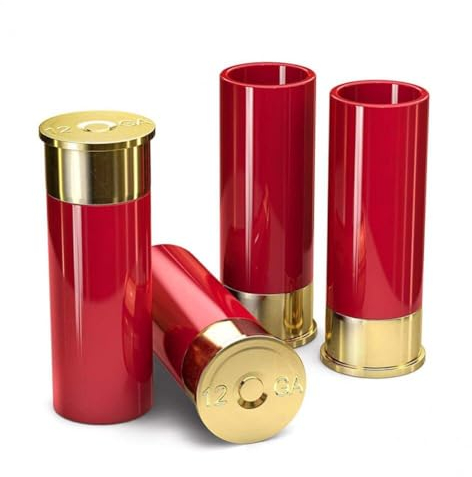 4pcs Fusil De Chasse en Plastique Forme À Vin Verre Verre Créative Verres De Prise De Vue De Fête