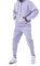 Redbridge Ensemble de jogging élégant pour homme - Sweat à capuche et pantalon de jogging de qualité supérieure - Coupe ample, lilas, M