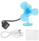 Osmond Mini generador de energía eólica portátil USB de 5 W, alternador, cargador de teléfono de emergencia para regalo al aire libre, duradero, fácil de usar