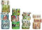 18 Rollen Washi Tape Set mit Motiven aus Bergwäldern, Tieren, Seen und Bronzieren, Dekoband für Fotoalben, Sticker für Kinder, DIY Tape für Scrapbooking und kreatives Basteln,2m pro Rolle