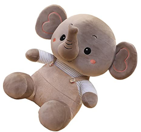 WESIEVYA Niedliches Spielzeug Mini-Tier Elefant Plüschpuppe Plüschtier für Kinder Langer beruhigende Puppe zufällige Farbtaste