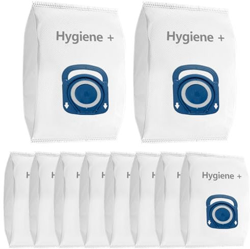 15 Remplacement Sac pour Aspirateur Rowenta Silence Force Hygiène Silence Force Effitech Compact Power xxl ZR200520 ZR200720 ZR200920