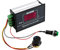 Contrôleur de Vitesse de Moteur PWM DC 6-60V, Variateur de Vitesse, Régulateur de Contrôle de Moteur à Affichage Numérique, Potentiomètre Réglable, Bornes à Vis, Compatible 12V 24V 36V 48V, 30A