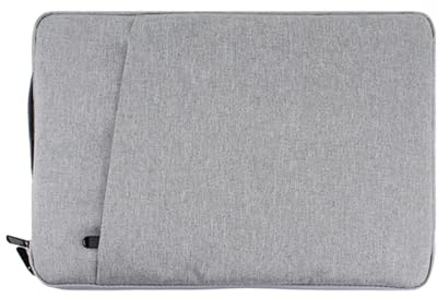 Sleek Housse de protection pour écran portable 15,6 avec poches supplémentaires - Gris