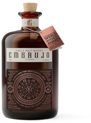 Embrujo de Granada Whisky Single Malt Español 9 Años 70 cl