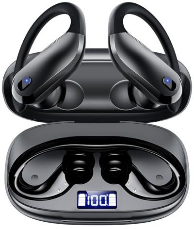 Wireless Earbuds,Bluetooth 5.4 Ear buds,Sport Headphones with Earhooks