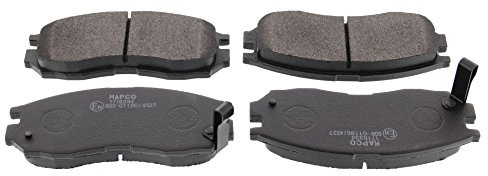 Mapco 6457 Bremsbeläge (4 Stück) | Kompatibel mit: MITSUBISHI COLT III, COLT IV, ECLIPSE I, ECLIPSE II, GALANT VI, GALANT VI Stufenheck, GALANT VII