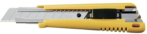 Olfa EXL ECO Cutter, Noir/Jaune 18 mm