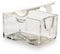 Elizabeth Ward Bead Storage Solutions 8 Piece Bead Clear Organizing Storage Containers for Beads, Crystals, Fasteners, and Craft Supplies, Small